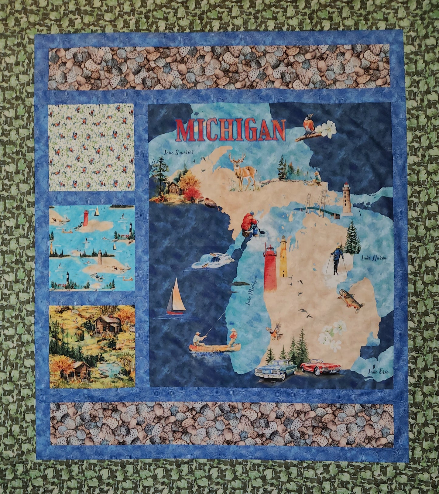 2025 All Michigan Shop Hop Window Boxes Quilt Kit Pre-Order