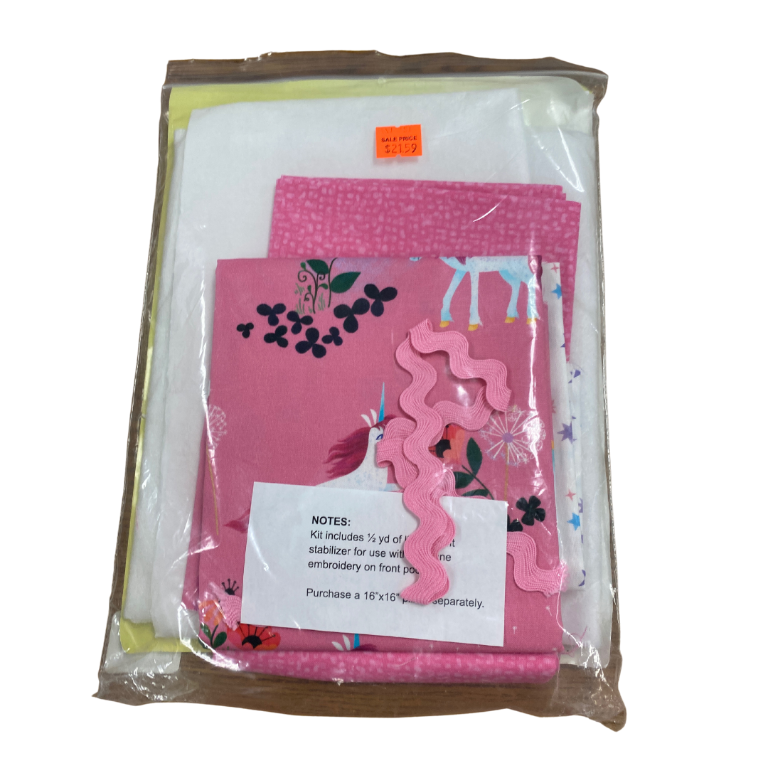 Unicorn Batik Pillow Pocket Kit
