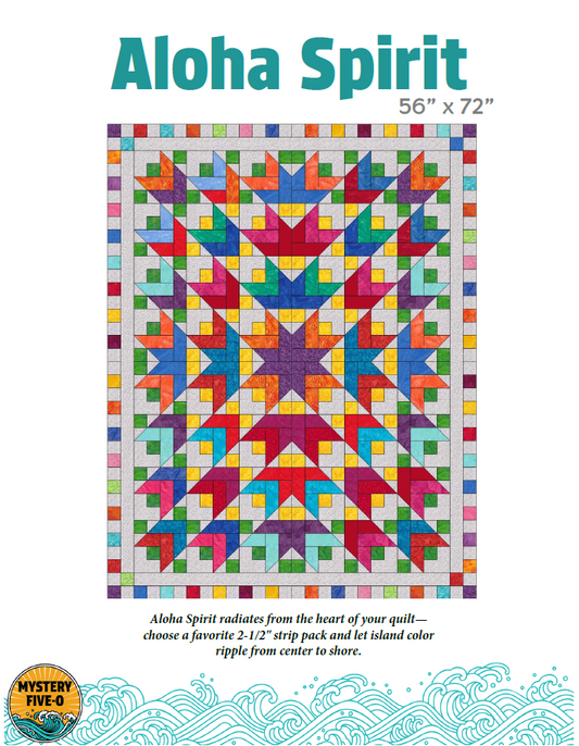 Mystery Five-0 Aloha Patterns - Hard Copy