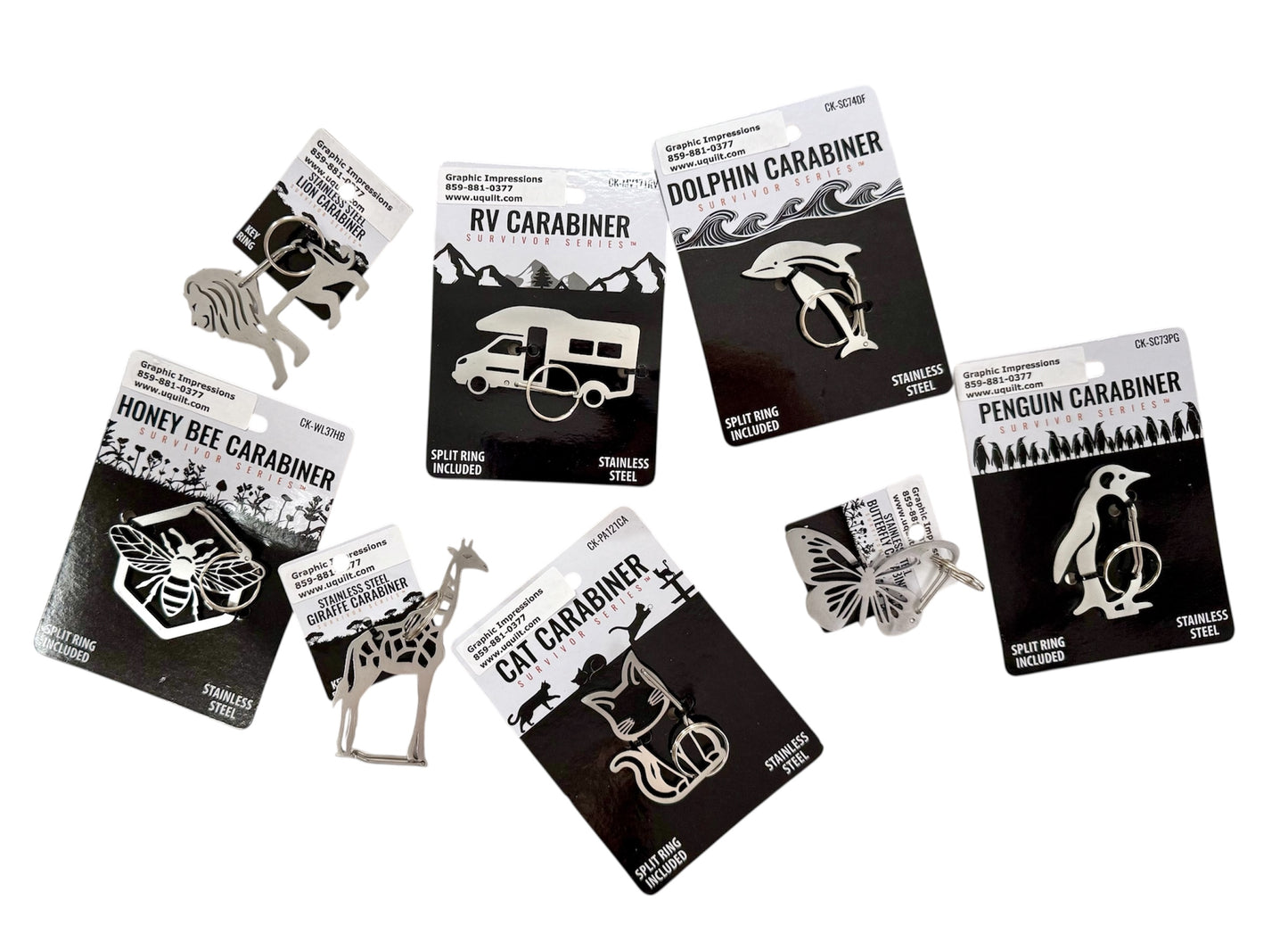 Stainless Steel Carabiners