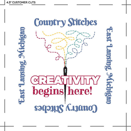 All MI Country Stitches 2024 Quilt Square
