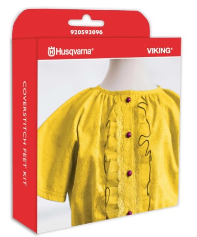 HUSQVARNA® VIKING® Coverstitch Feet Kit