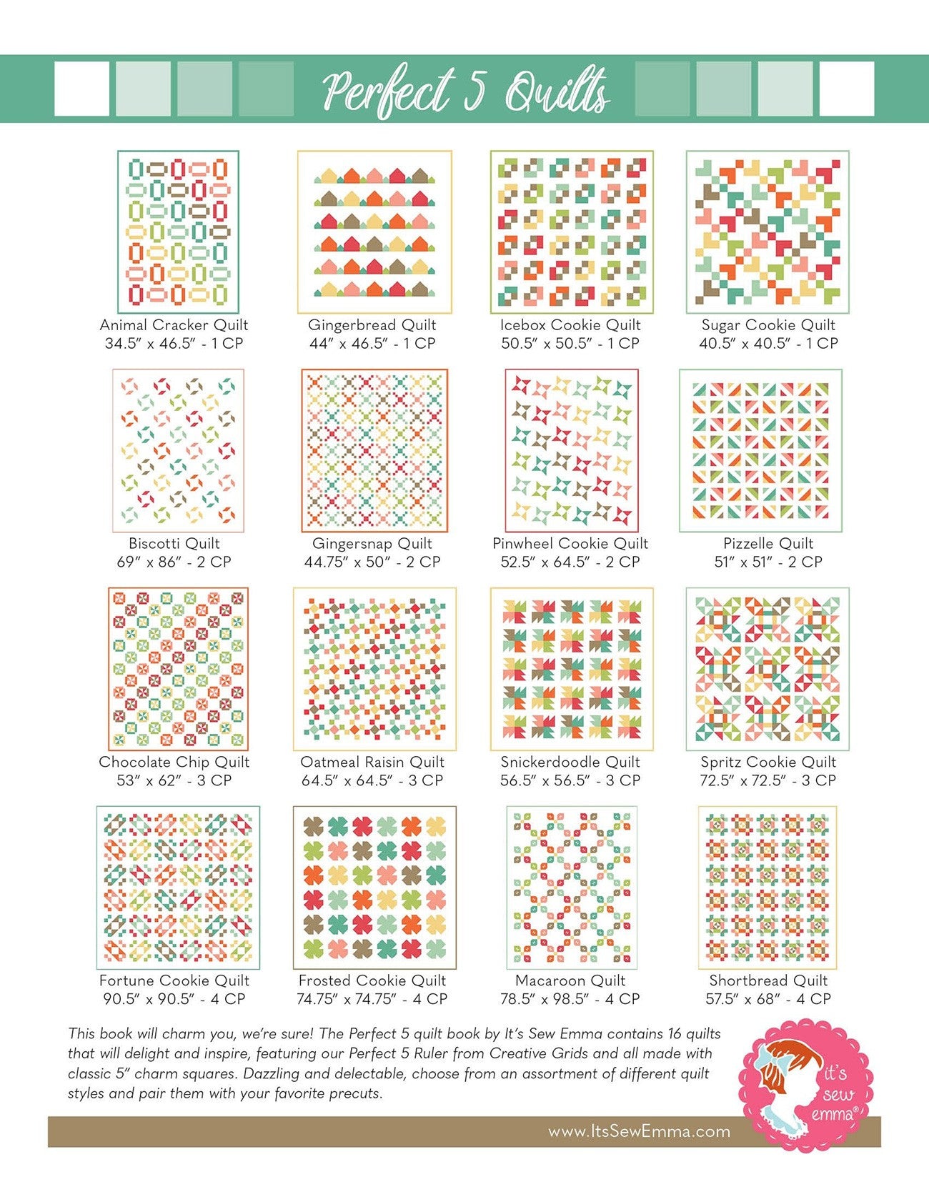 Perfect 5 Quilts, Books