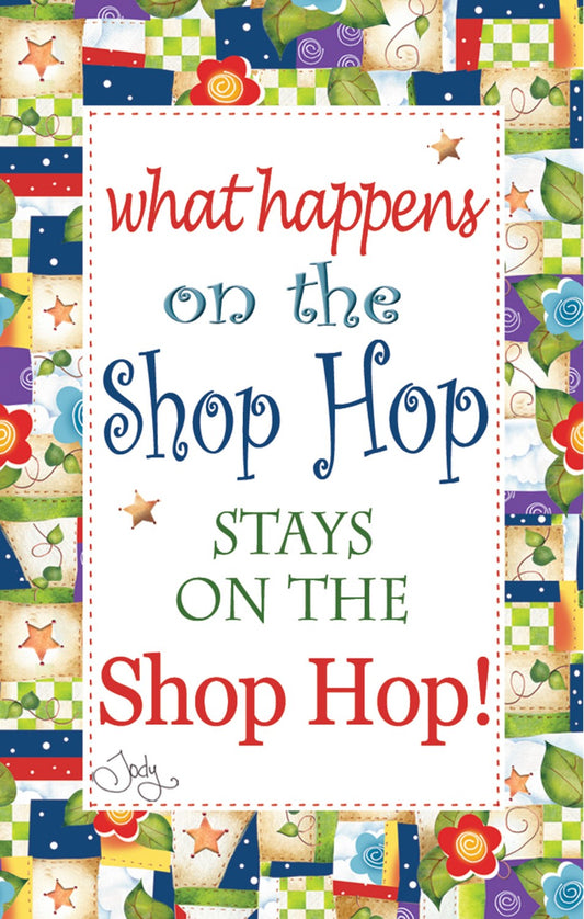 Shop Hop Magnet