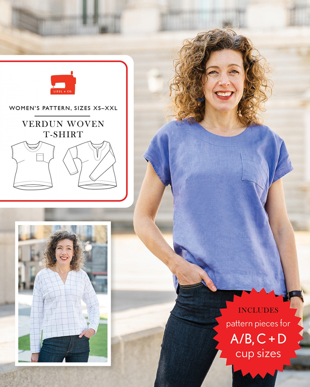 Verdun Woven T-shirt, Pattern