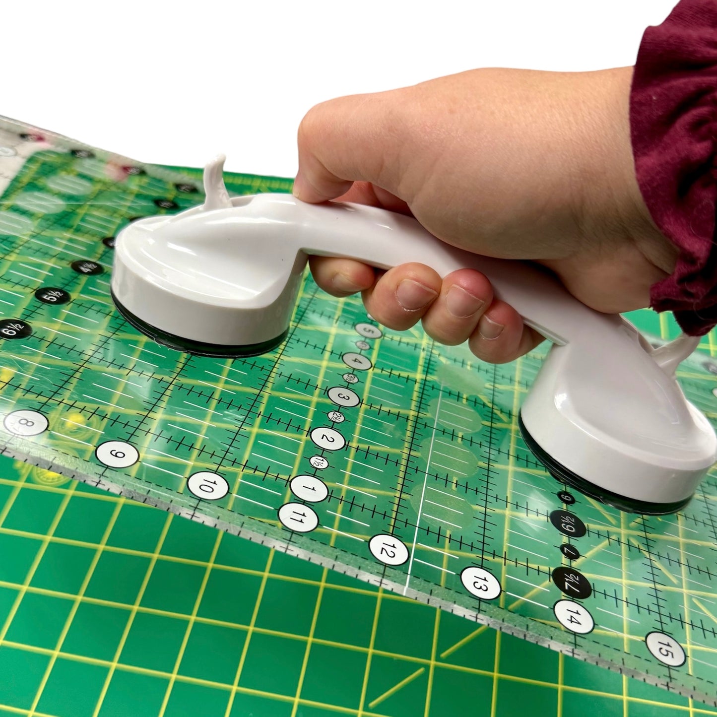 8" Ruler Grip with Suction Cups