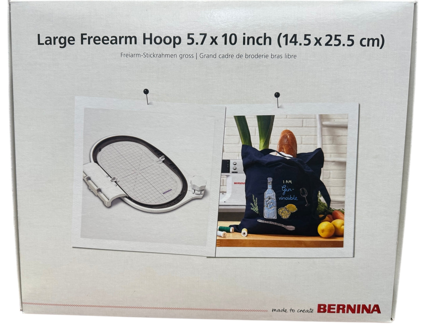 Bernina Large Freearm Hoop 5.7"x10"