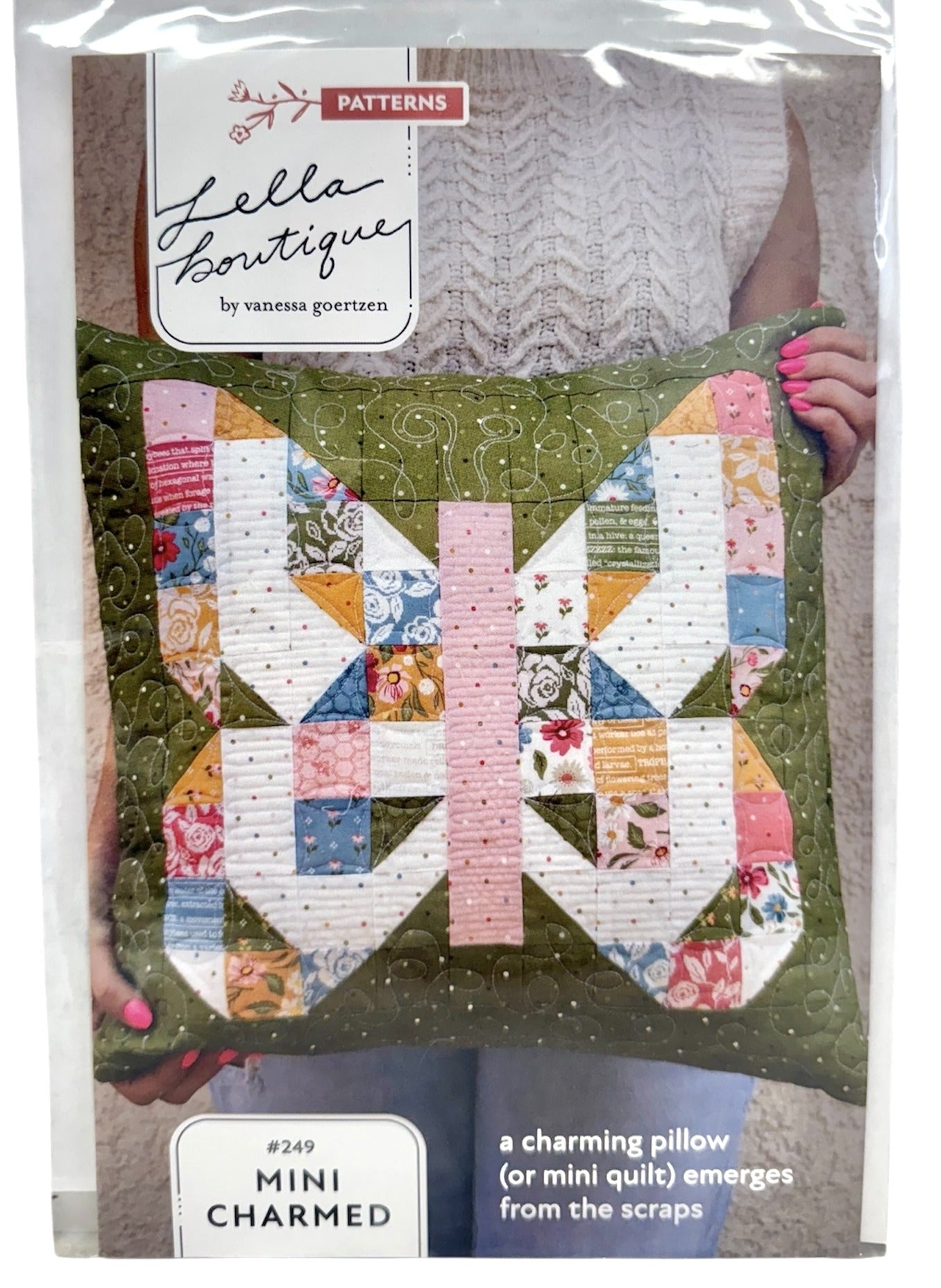 Mini Charmed Pattern for Pillow or Mini Quilt