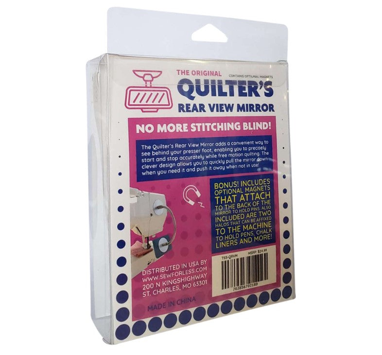 QUILTER'S REAR VIEW MIRROR