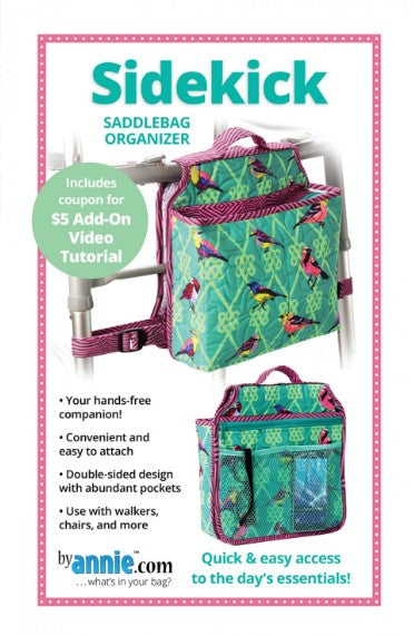 Sidekick Saddle Bag Pattern