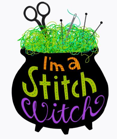 Sticker I'm a Stitch Witch