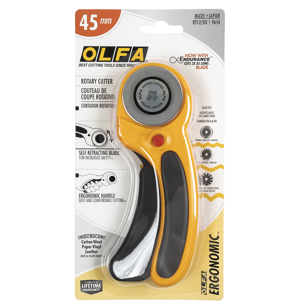 Olfa 45mm Ergonomic Rotary Cutter