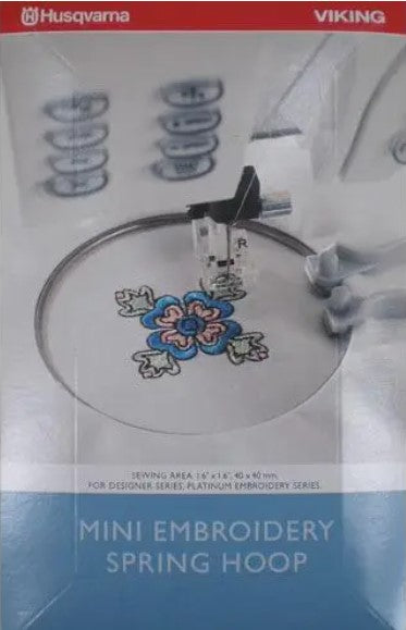 HUSQVARNA® VIKING® Mini Round Spring Hoop