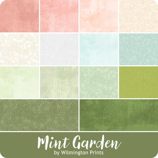 Mint Garden 5" Charm Pack 42pcs