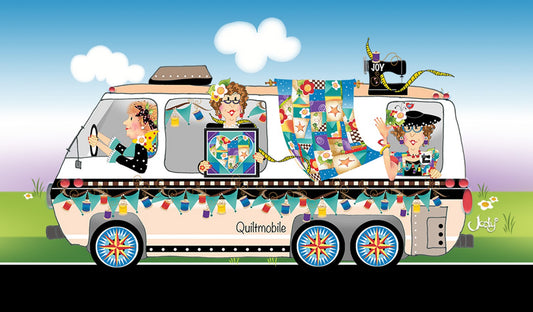 QuiltMobile Magnet