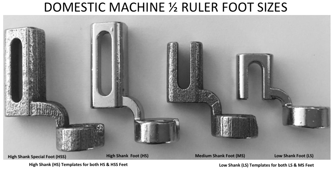 WESTALEE RULER FOOT STARTER PACKAGE