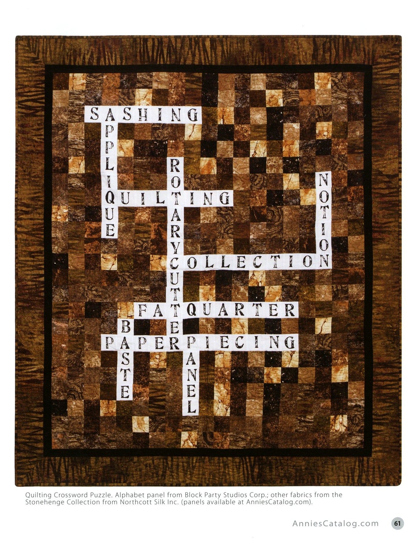 Learn To Quilt With Panels: Turn Any Fabric Panel Into A Unique Quilt