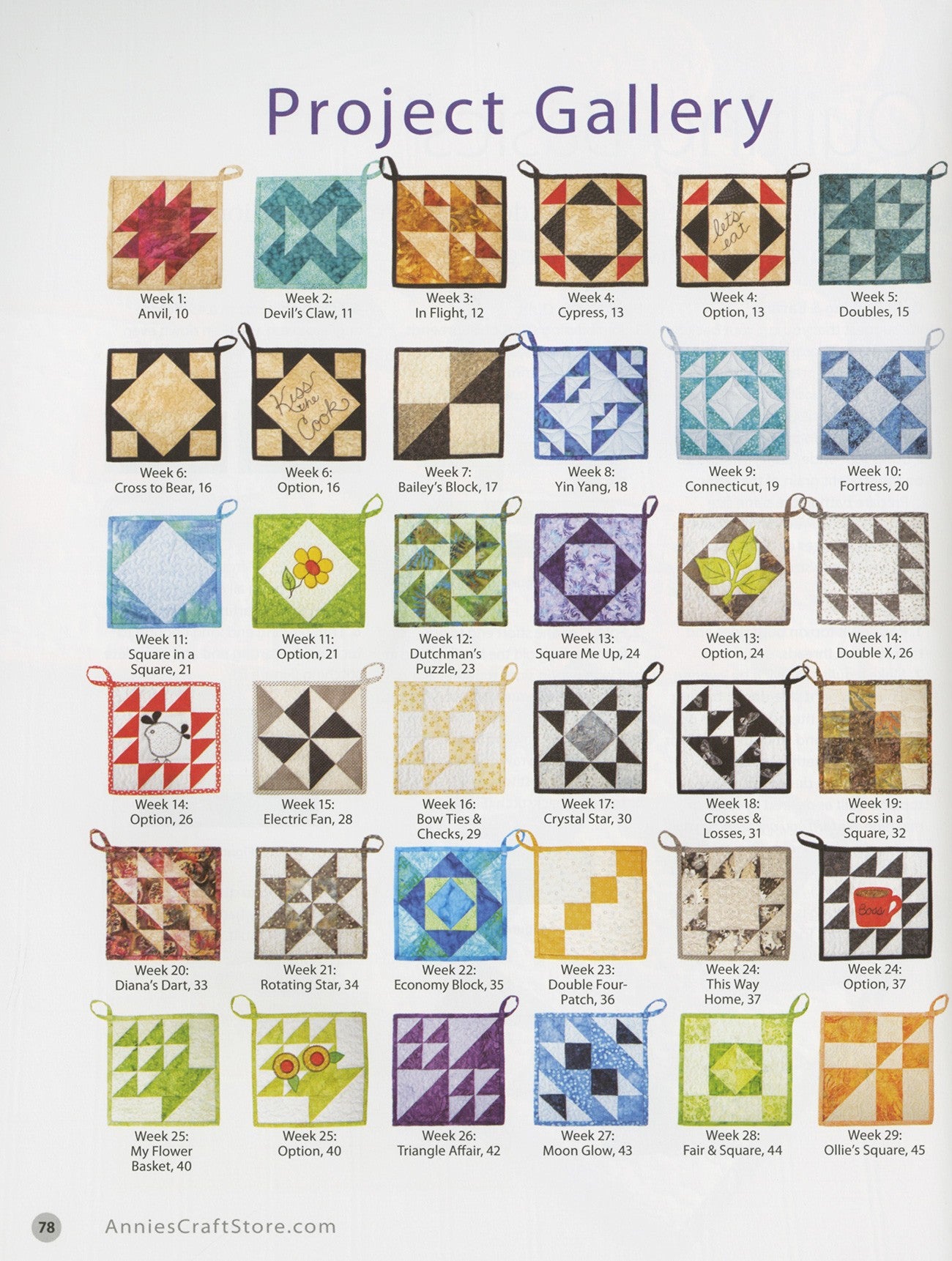 Year of Pot Holders 2