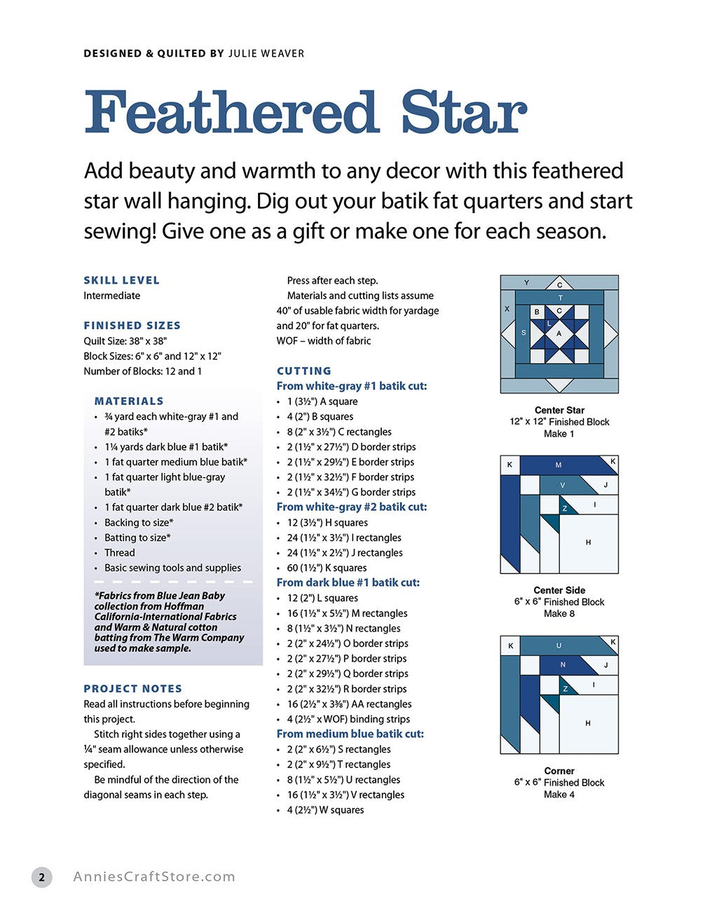 Fat Quarter-Friendly Quilts