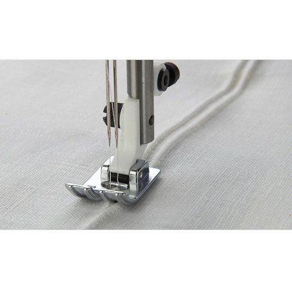 HUSQVARNA® VIKING® 3 Groove Pin Tuck Foot w/ Raised Seam Plate