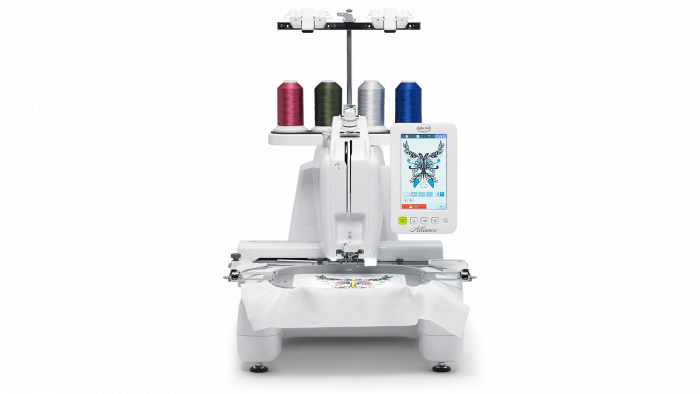 Alliance Single-Needle, Free-Arm Embroidery Machine, Baby Lock Mach.
