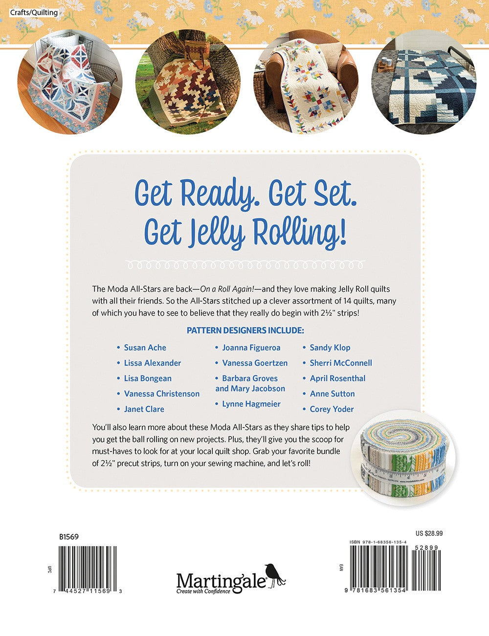 On a Roll Again!: 14 Creative Quilts from Jelly Rolls