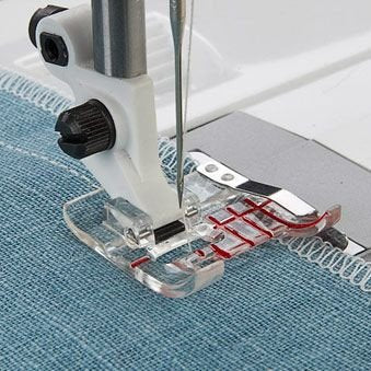 HUSQVARNA® VIKING® Clear Seam Guide Presser Foot
