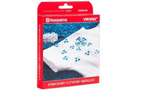 HUSQVARNA® VIKING® Embroidery Cutwork Needle Kit