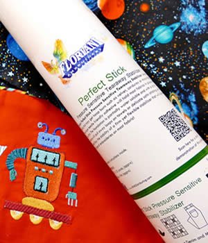 Perfect Stick Tearaway 15" x 10y, Floriani