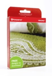 HUSQVARNA® VIKING® Felting Embroidery Set (9)