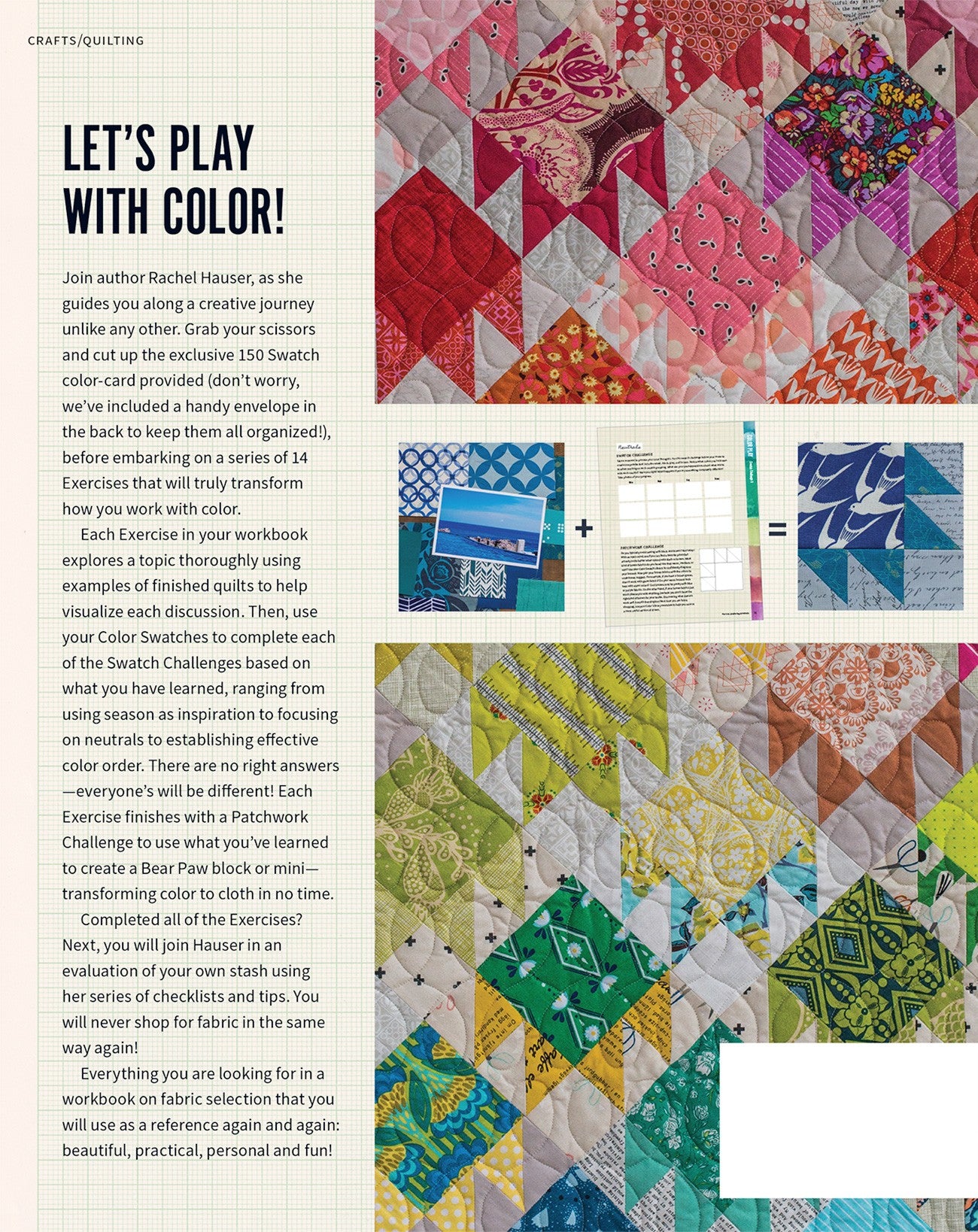 The Quilter's Field Guide to Color: A Hands-On Workbook for Mastering Fabric Selection