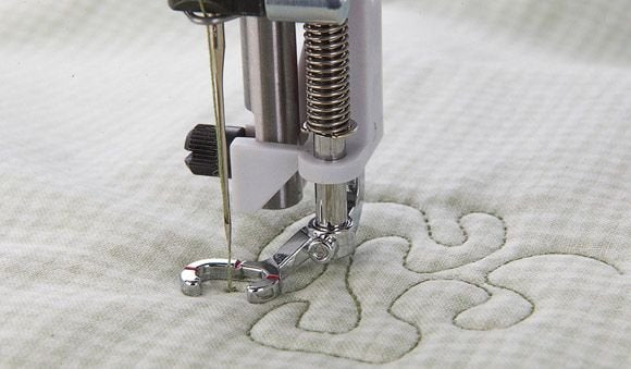 HUSQVARNA® VIKING® Open Toe Free Motion Spring Foot (Spring Action)