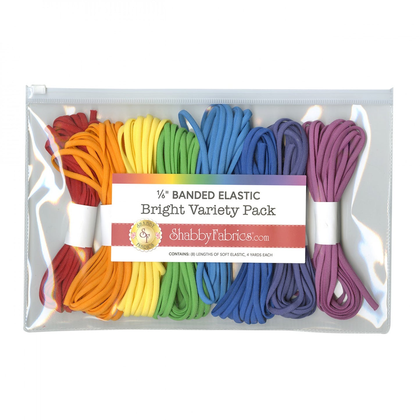 1/6" Banded Elastic Variety Pack