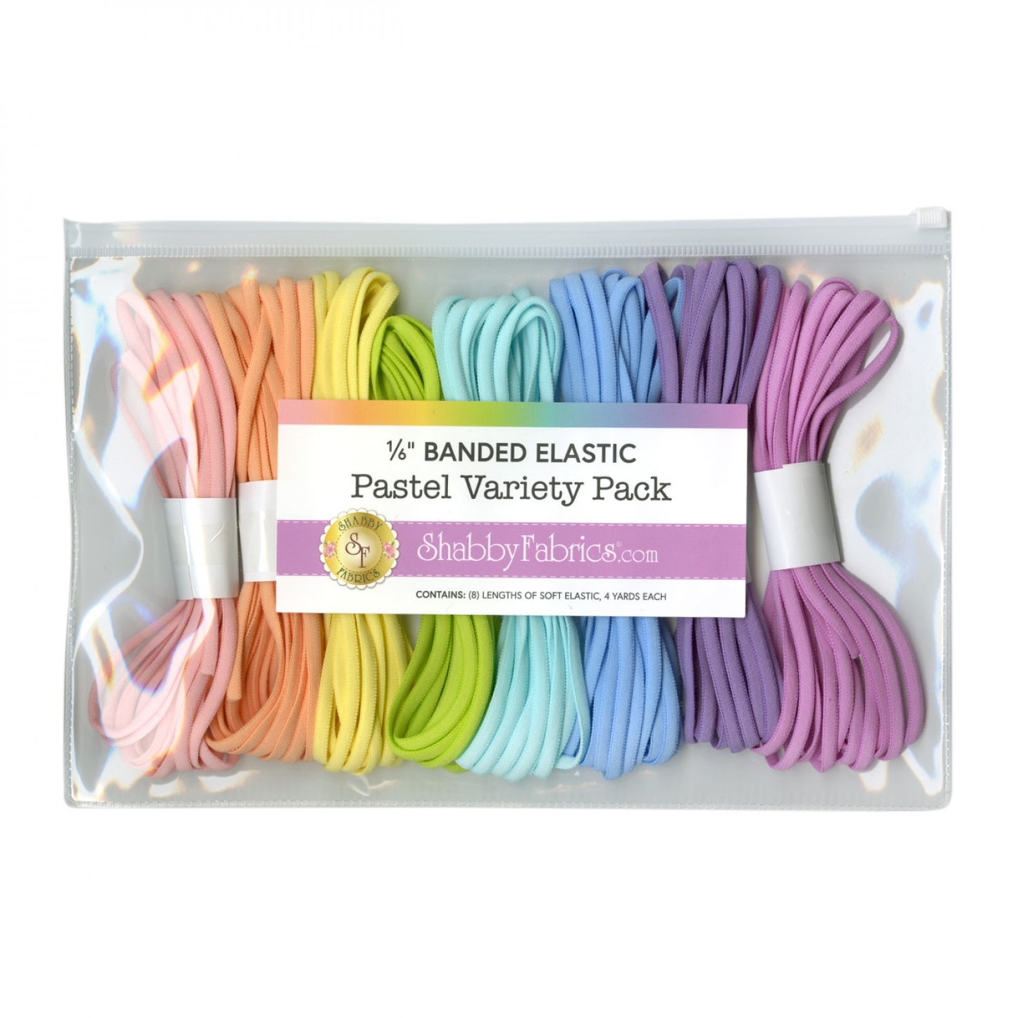 1/6" Banded Elastic Variety Pack