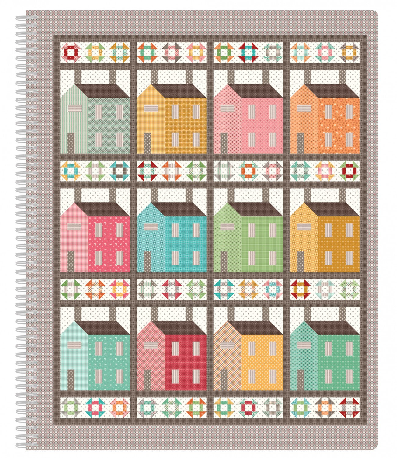Prim Village Spiral Notebook