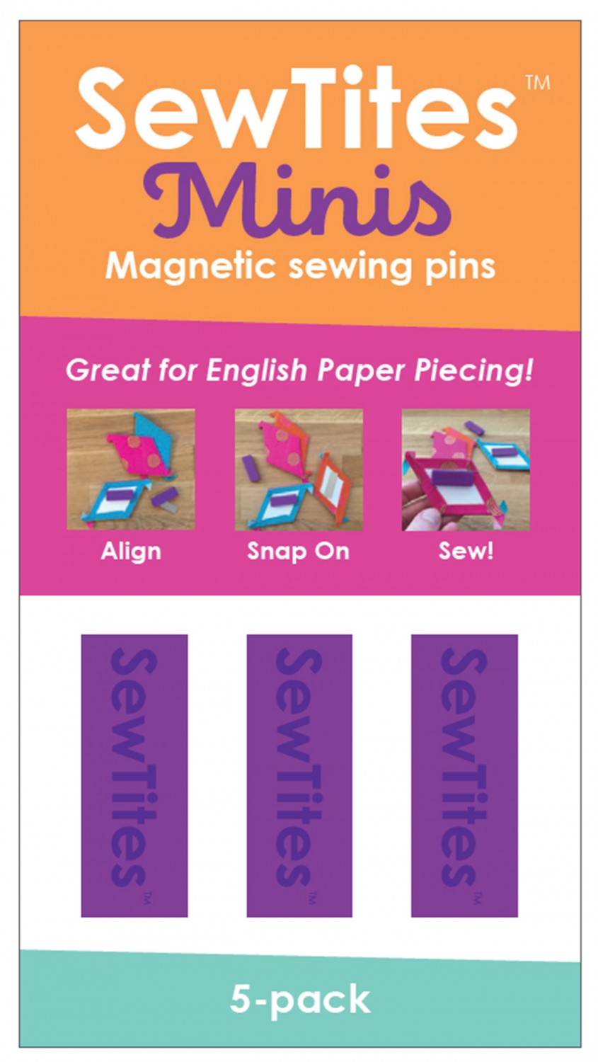 SewTites Magnetic Pins-Minis 5pk