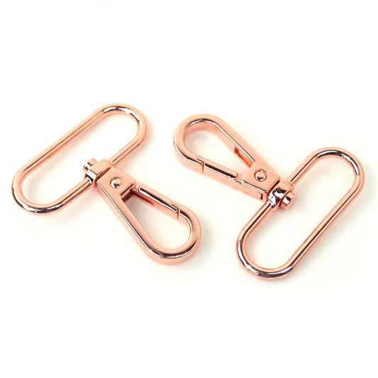 Swivel Hooks 1-1/2" Rose Gold