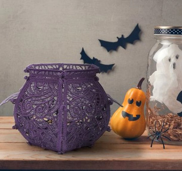 Scissortail Stiches Freestanding Witch's Cauldron Collection