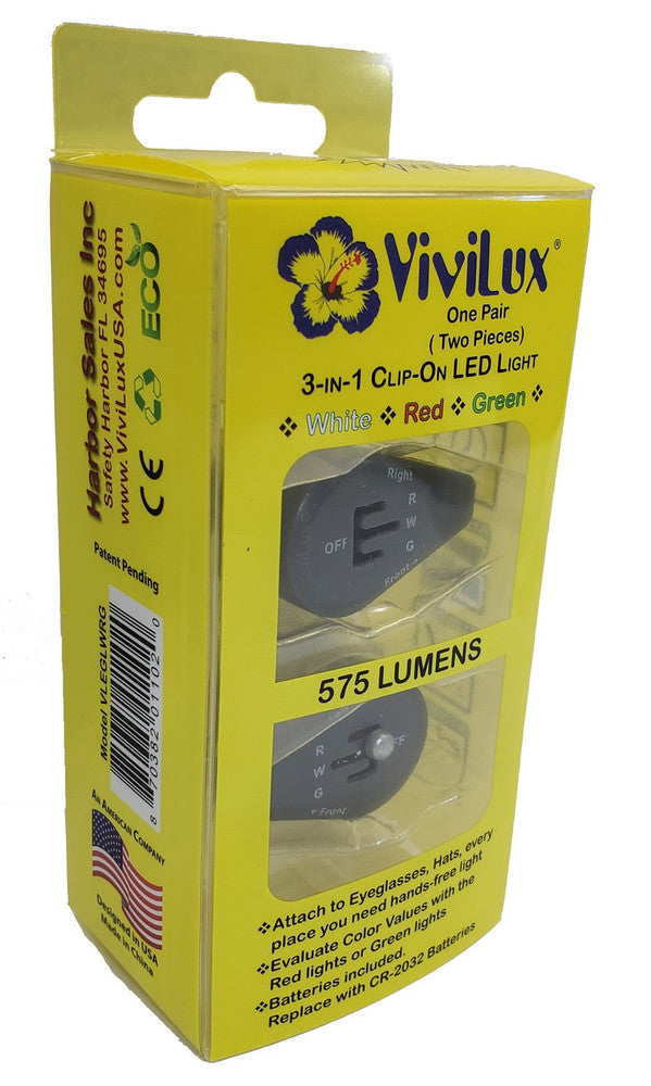ViviLux 3-in-1 Clip-on LED Light