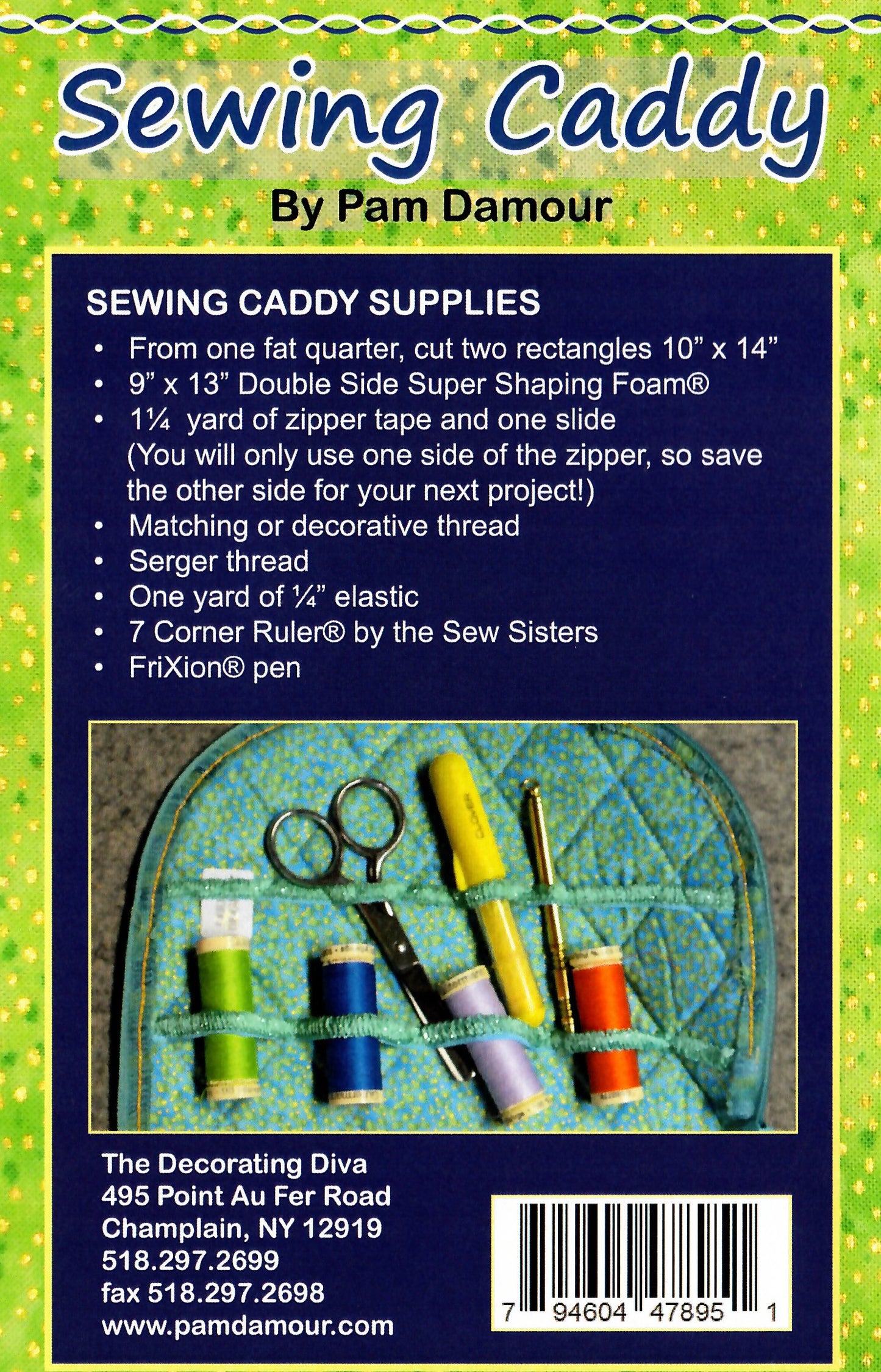 Sewing Caddy Pattern