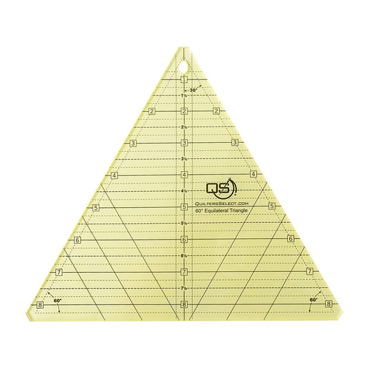 Quilters Select 60 Degree Triangle Ruler