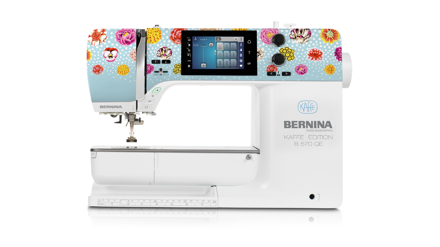 Bernina 570 QE Kaffe Edition - Sewing, Quilting, and Embroidery Machine