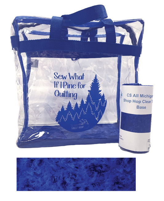 Kit ONLY - All Michigan Shop Hop Clear Tote BASE Kit