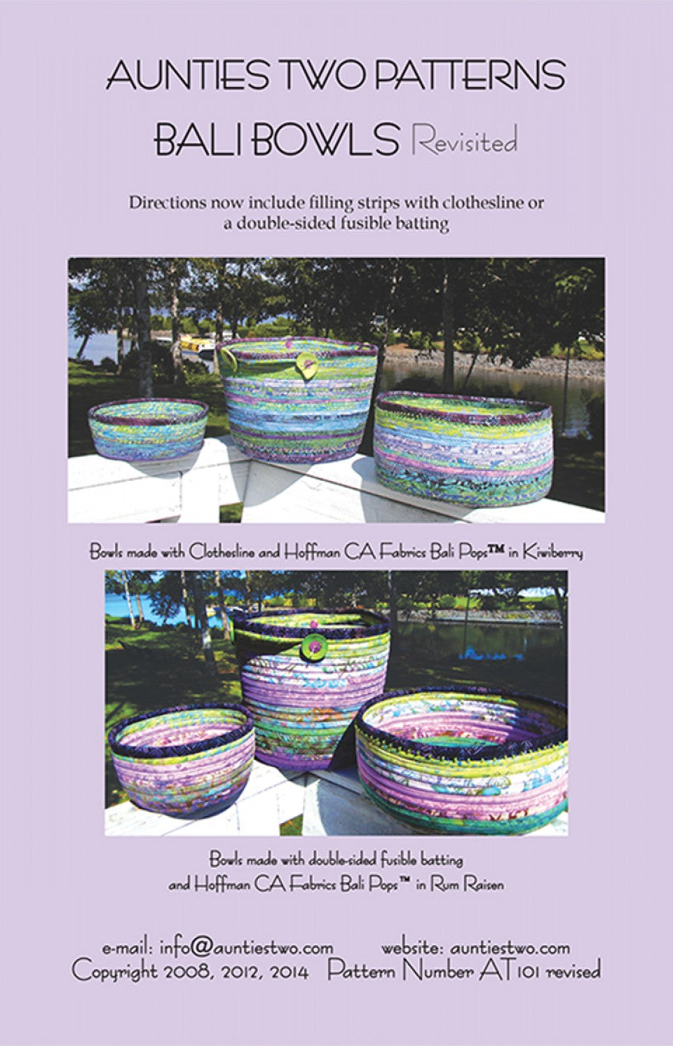 Bali Bowls, Pattern