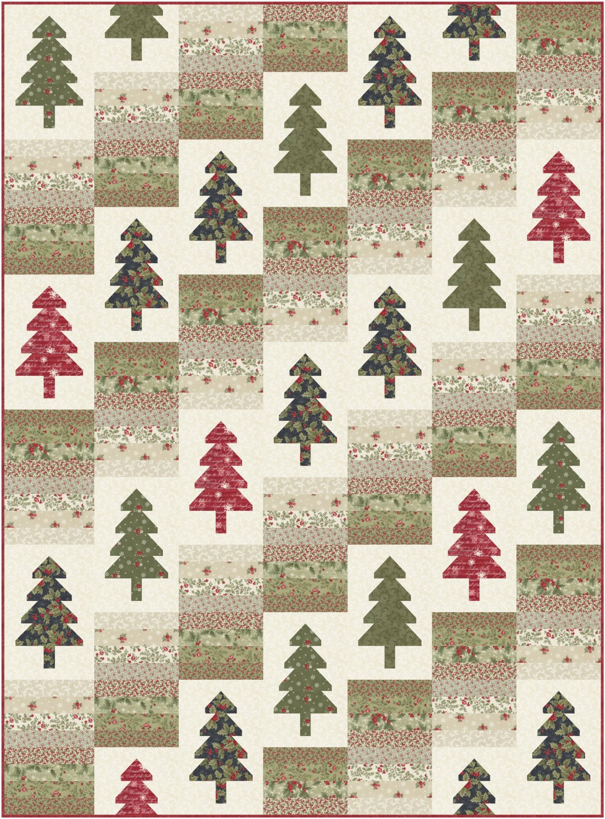 Tree-mendous! A Christmas Carol Quilt Kit
