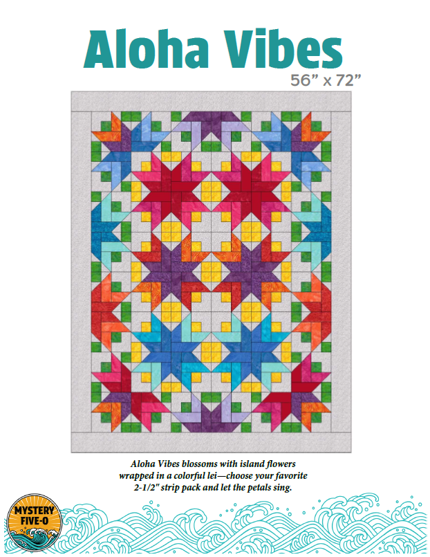 Mystery Five-0 Aloha Patterns - Digital Files