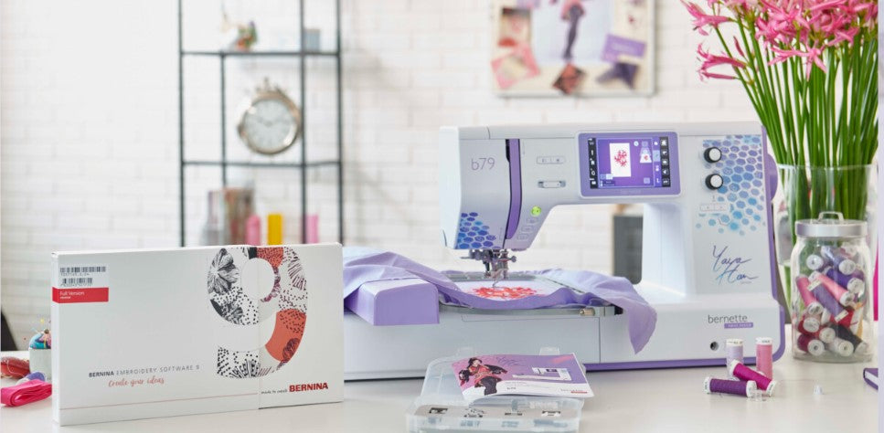Bernette 79 Yaya Han Special Edition Sewing and Embroidery Machine