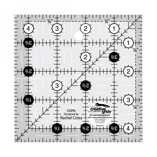 Creative Grids 4.5" Square Ruler
