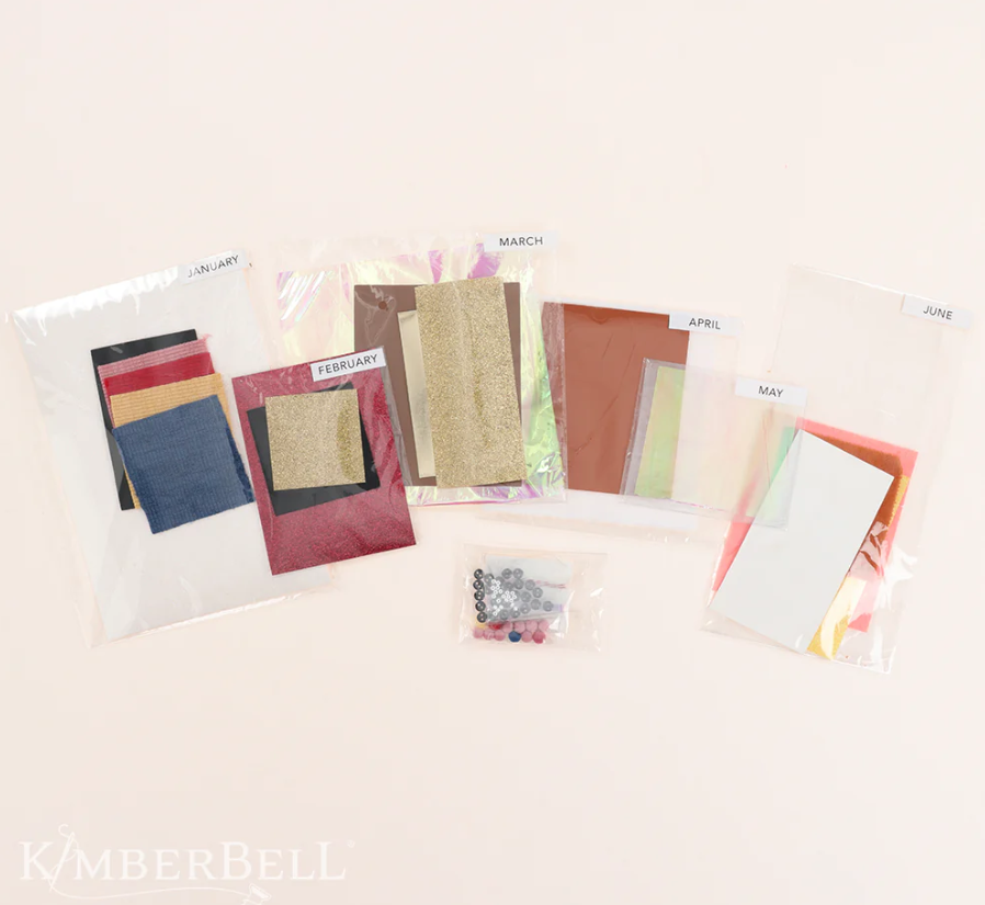 Kimberbell Mini Quilts, Vol 1: January-June, Embellishment Kit