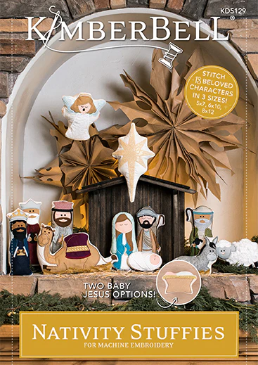 Kimberbell Nativity Stuffies, Embroidery CD